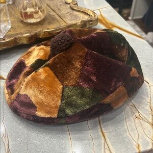 Ladies Vintage Hat.  Patchwork Design.  Excellent vintage condition.